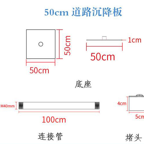 锡林郭勒盟沉降板规格型号如何选择？